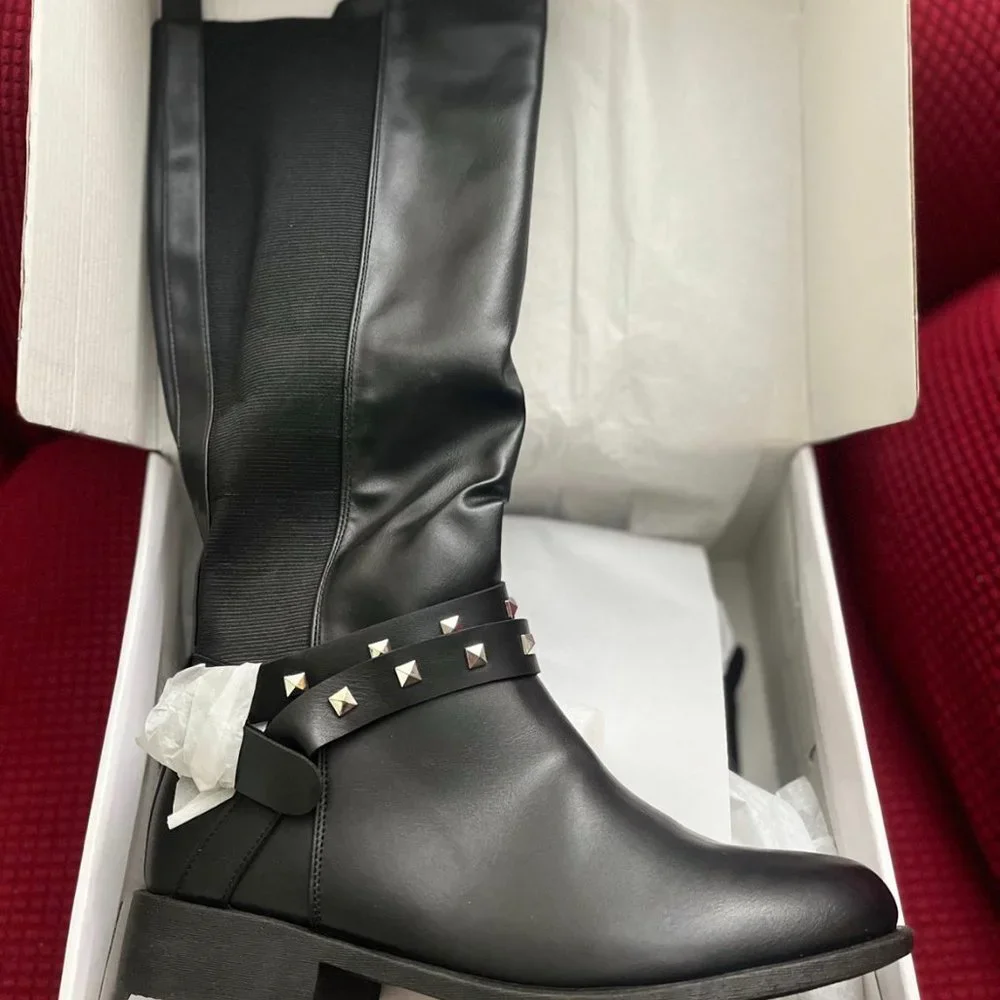Olivia Miller High Shaft Boots - Picture 3 of 5